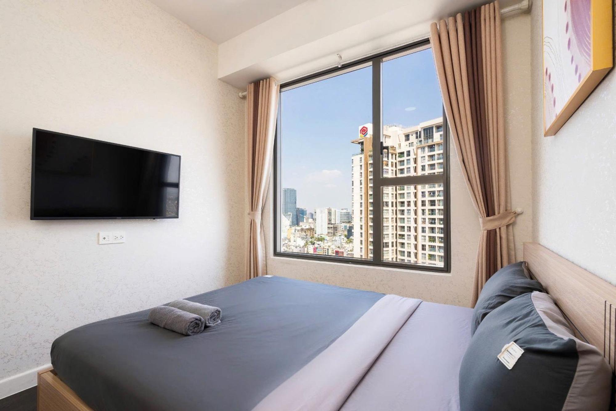 Saigon Home Apartment - Infinity Pool โฮจิมินห์ซิตี้ ภายนอก รูปภาพ